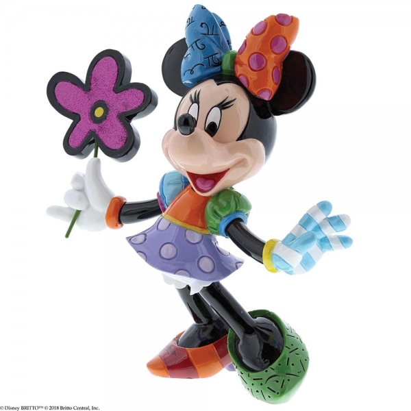 Britto – Minnie Maus mit Blumen – Figur – 4058181 – Geschenkideen